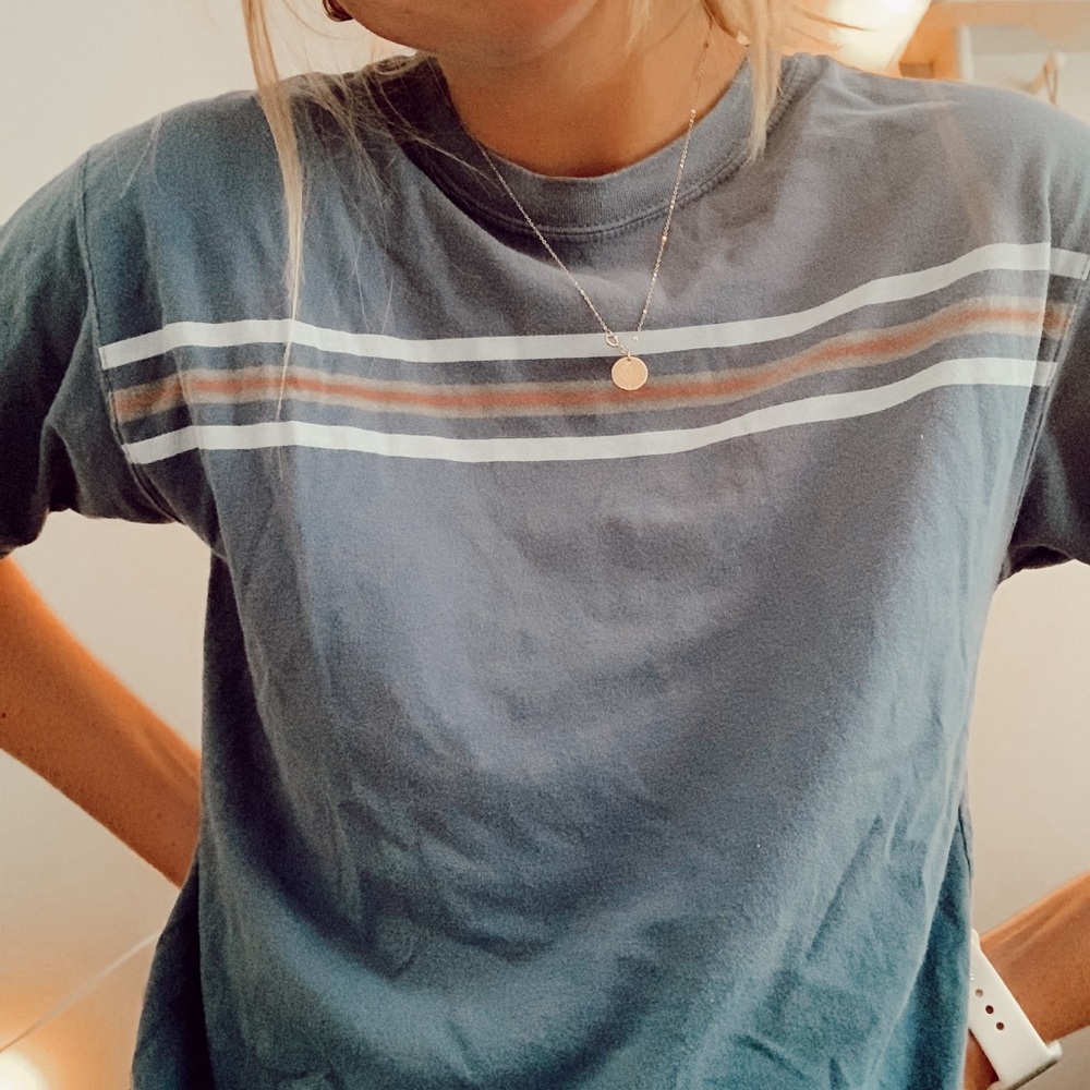 vintage striped tee